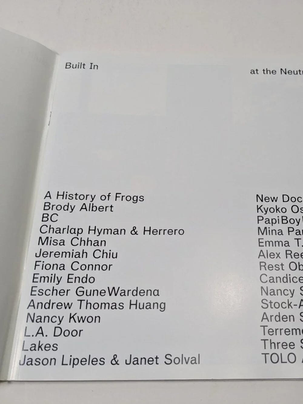 Built In at the Neutra VDL House Marta Paperback Book Full Color Photography